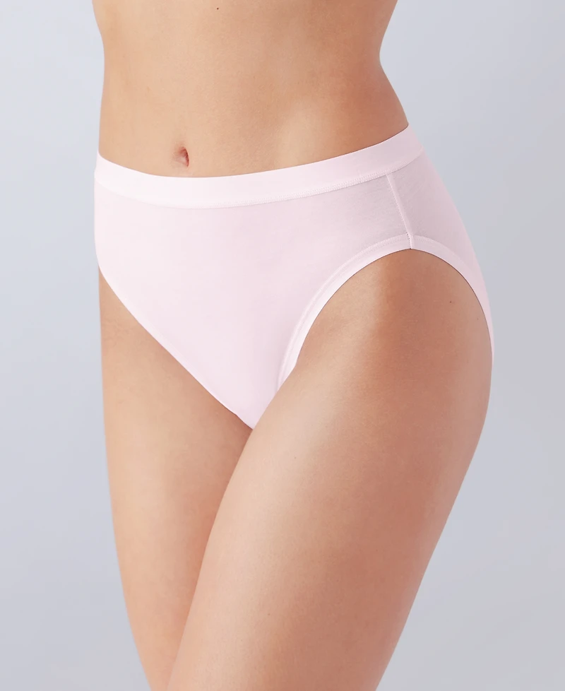 Wacoal Women's Understated Cotton Hi-Cut Underwear 879362