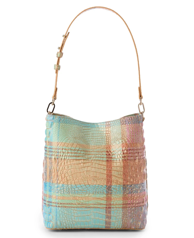 Brahmin Celina Small Leather Bucket Bag