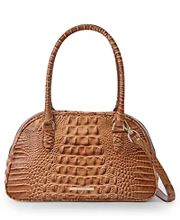 Brahmin Angie Alden Road Leather Medium Satchel Bag