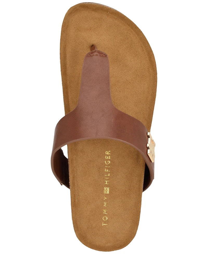 Tommy Hilfiger Women's Tobeach Thong Slip-On Footbed Sandals