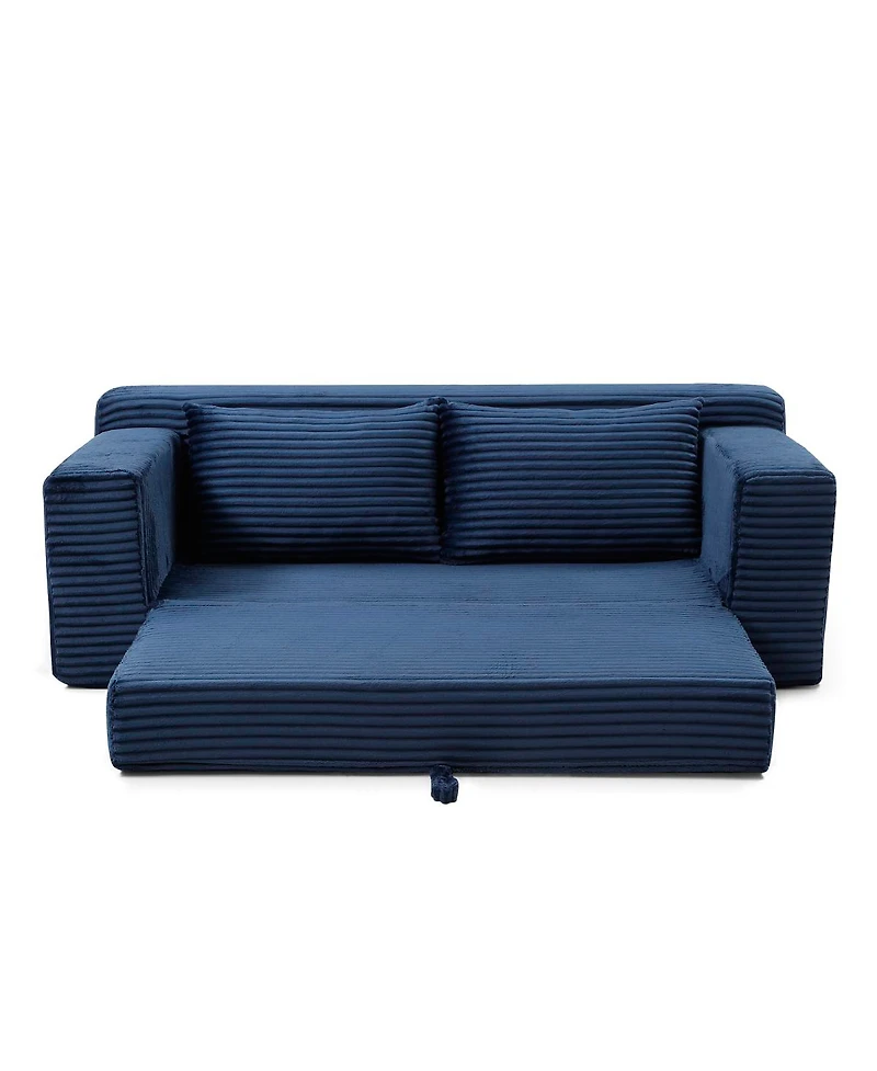 Streamdale Furniture Memory Foam Cloud Loveseat Sofa
