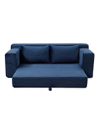 Streamdale Furniture Memory Foam Cloud Loveseat Sofa