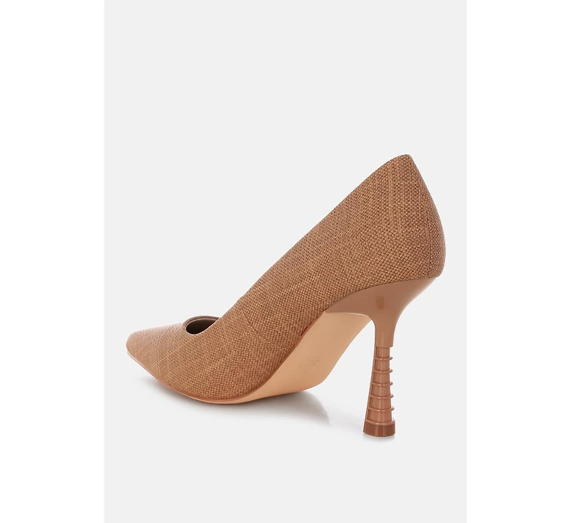 London Rag Womens Zuzana Pointy Toe Pumps