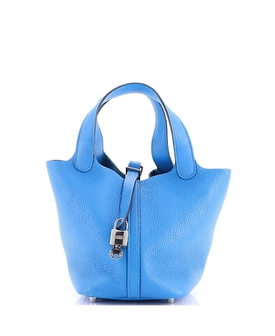 Pre-Owned HERMES Pm Picotin Lock Bag Clemence