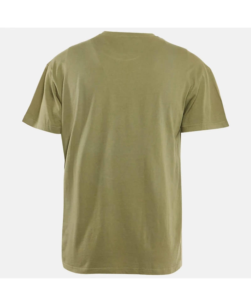 Pre-Owned Versace Women's Jeans Green Printed Jersey Crewneck T-Shirt