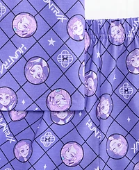 Komar Kids Girls' 6-12 K-Pop Shorts Pajamas, 2-Piece Set