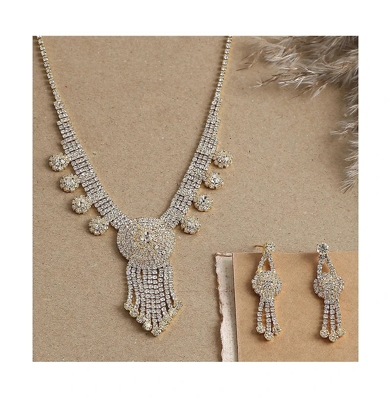 Sohi Gold Bling Jewellery Set