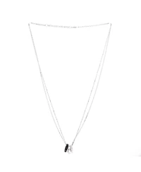 Pre-Owned Cartier Love 3 Ring Pendant Necklace