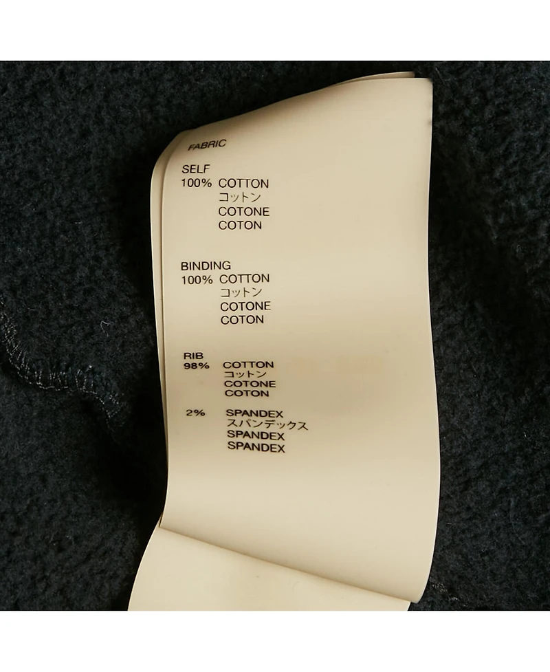 Pre-Owned Fear Of God Men's Black Cotton Zip-Up Oversized Jacket