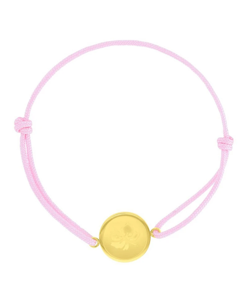 Roxy Waterproof Yellow Hibiscus Adjustable Bracelet