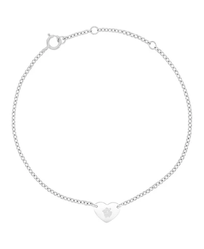 Roxy Waterproof Yellow Hibiscus Heart Bracelet