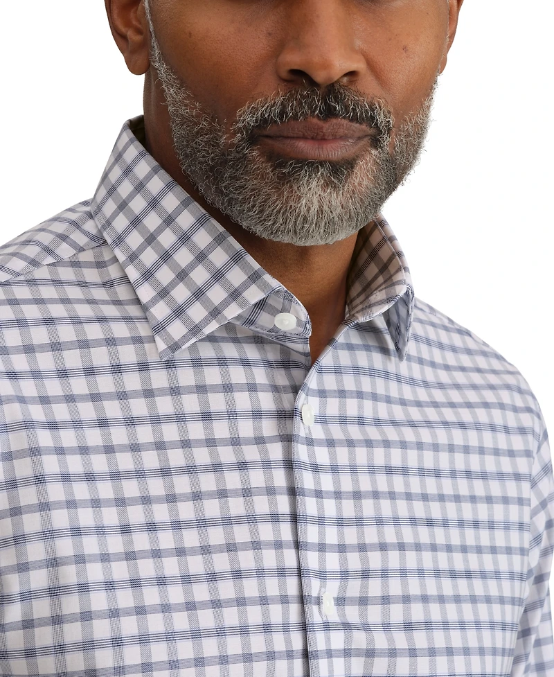 Michael Kors Men's Stretch Fabric Ultra Wrinkle-Free Dress Shirt