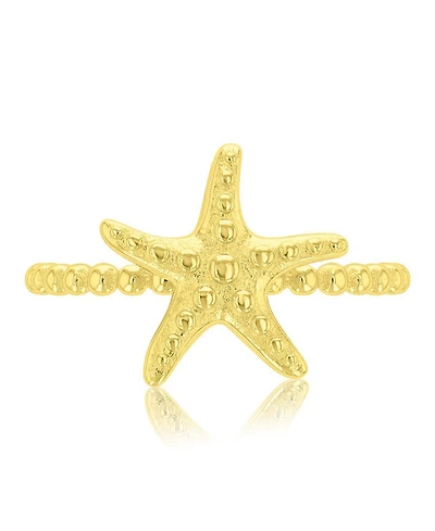 Roxy Waterproof Yellow Star Fish Beads Ring