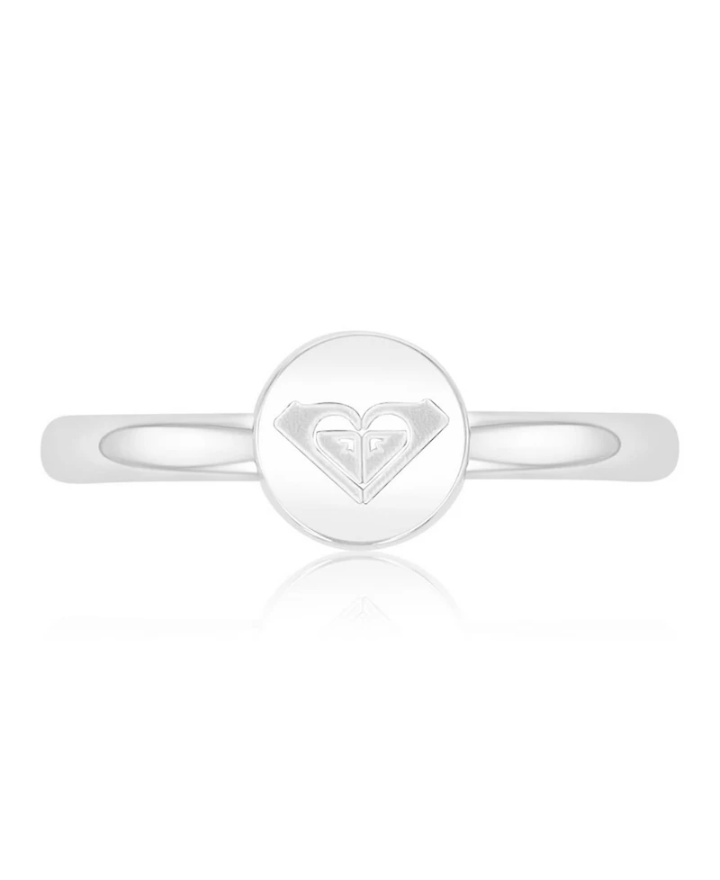 Roxy Waterproof Platinum Triangular Heart Toe Ring