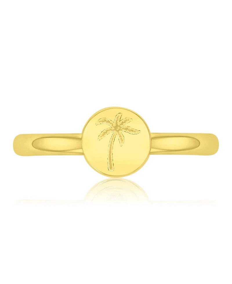 Roxy Waterproof Yellow Palm Tree Toe Ring