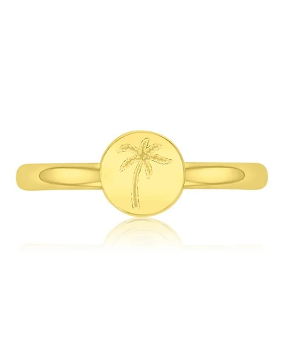 Roxy Waterproof Yellow Palm Tree Toe Ring