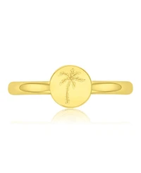 Roxy Waterproof Yellow Palm Tree Toe Ring