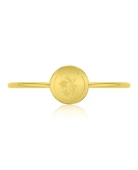 Roxy Waterproof Yellow Hibiscus Ring