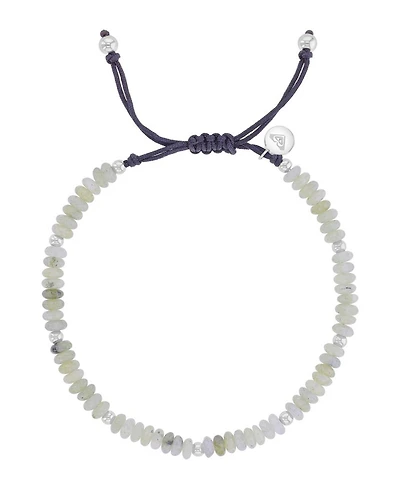 Roxy Waterproof Platinum Grey Labradorite Adjustable Bracelet