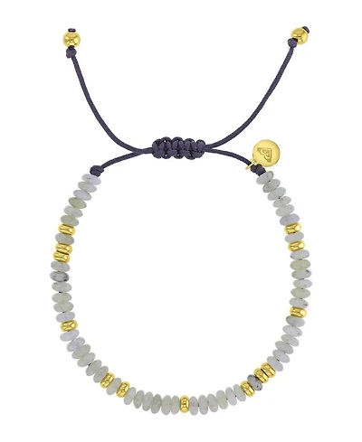 Roxy Waterproof Yellow Labradorite Adjustable Bracelet