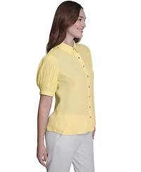 Tommy Hilfiger Women's Collared Top