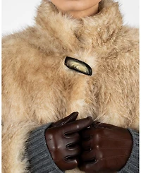 WeWoreWhat Women's Faux Fur Jacket