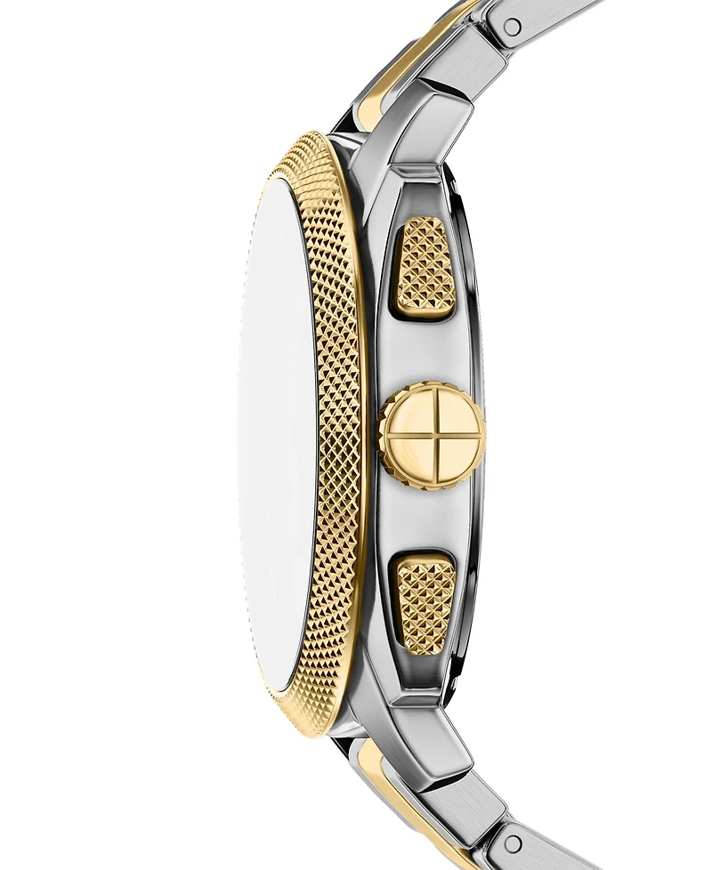 Fossil Men's Machine Chronograph Two-Tone Stainless Steel Watch, 44mm