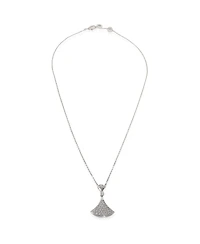 Bvlgari White Gold Diamond Diva's Dream Pendant