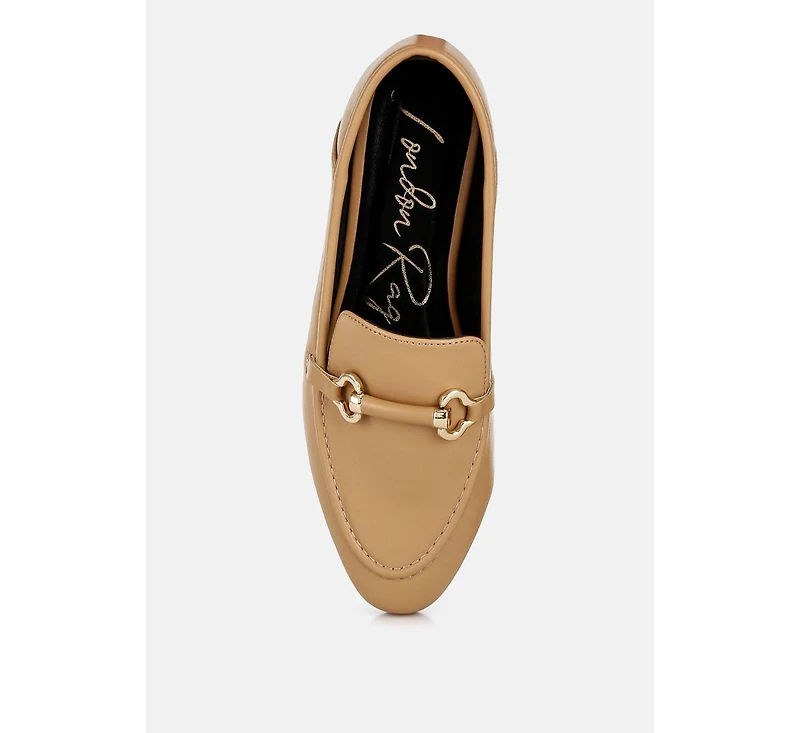 Melisma Horsebit Embellished Loafers