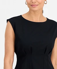 I.n.c. International Concepts Petite Sleeveless Seamed Ponte Top, Macy's Exclusive