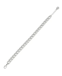 Steve Madden Faceted Curb Chain Anklet