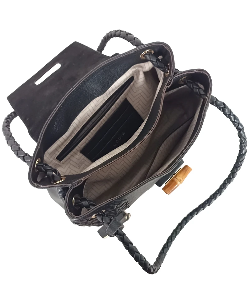 Lodis Sondra Woven Small Satchel Bag