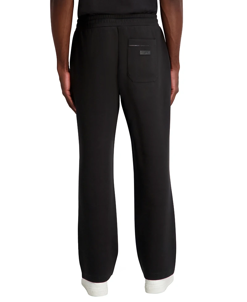 Karl Lagerfeld Paris Men's Open Leg Track Pants