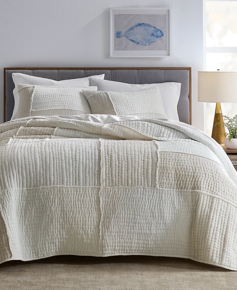 Oake Layered 3-Pc. Quilt Set, Full/Queen, Macy's Exclusive