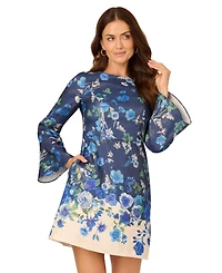 Adrianna Papell Women's Printed A-Line Dress