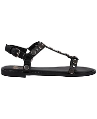 Gc Shoes Women's Trinity Studded Strappy Flat Sandals