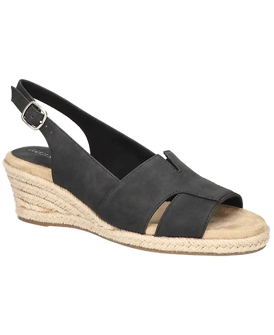 Easy Street Women's Resort Espadrille Wedge Sandals
