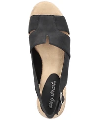 Easy Street Women's Resort Espadrille Wedge Sandals