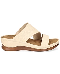 Easy Street Women's Larrain Wedge Slide Sandals