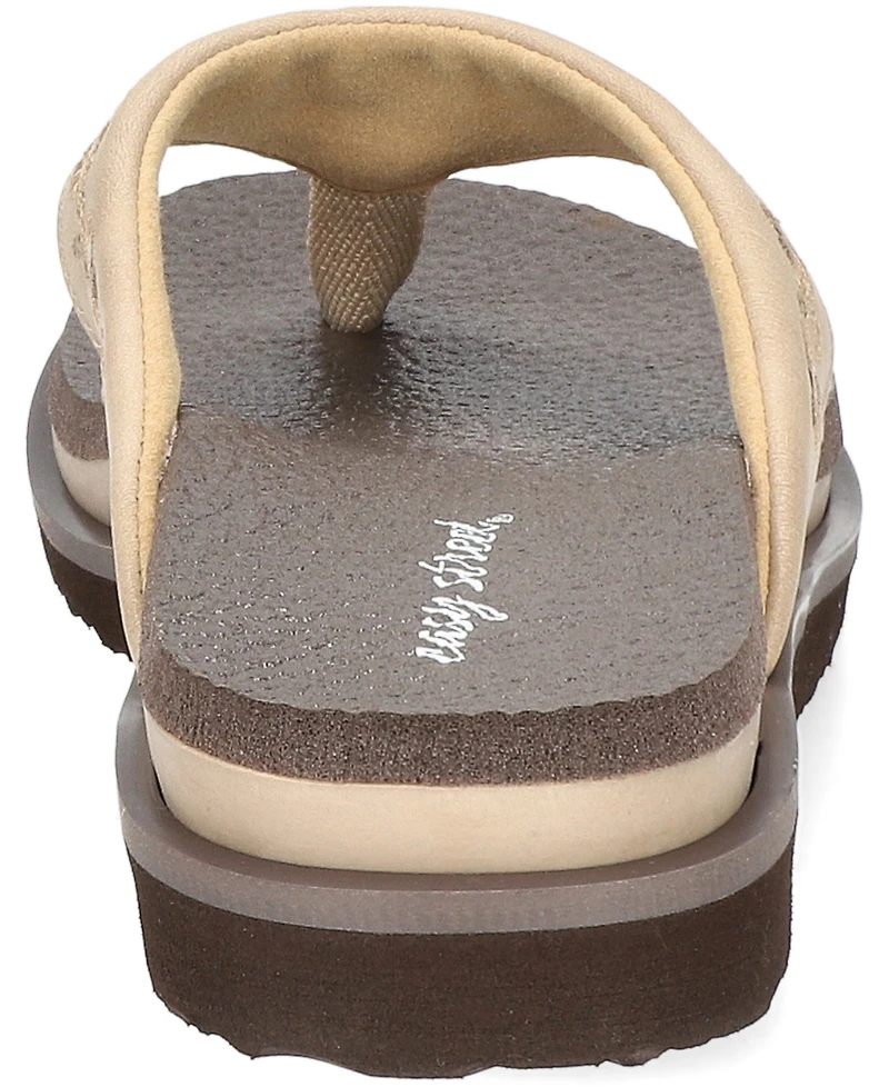 Easy Street Women's Wanderlust Thong Sandals