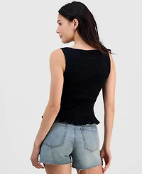 And Now This Women's Smocked Peplum Top, Macy's Exclusive