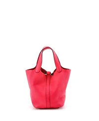 Pre-Owned HERMES Pm Picotin Lock Bag Clemence