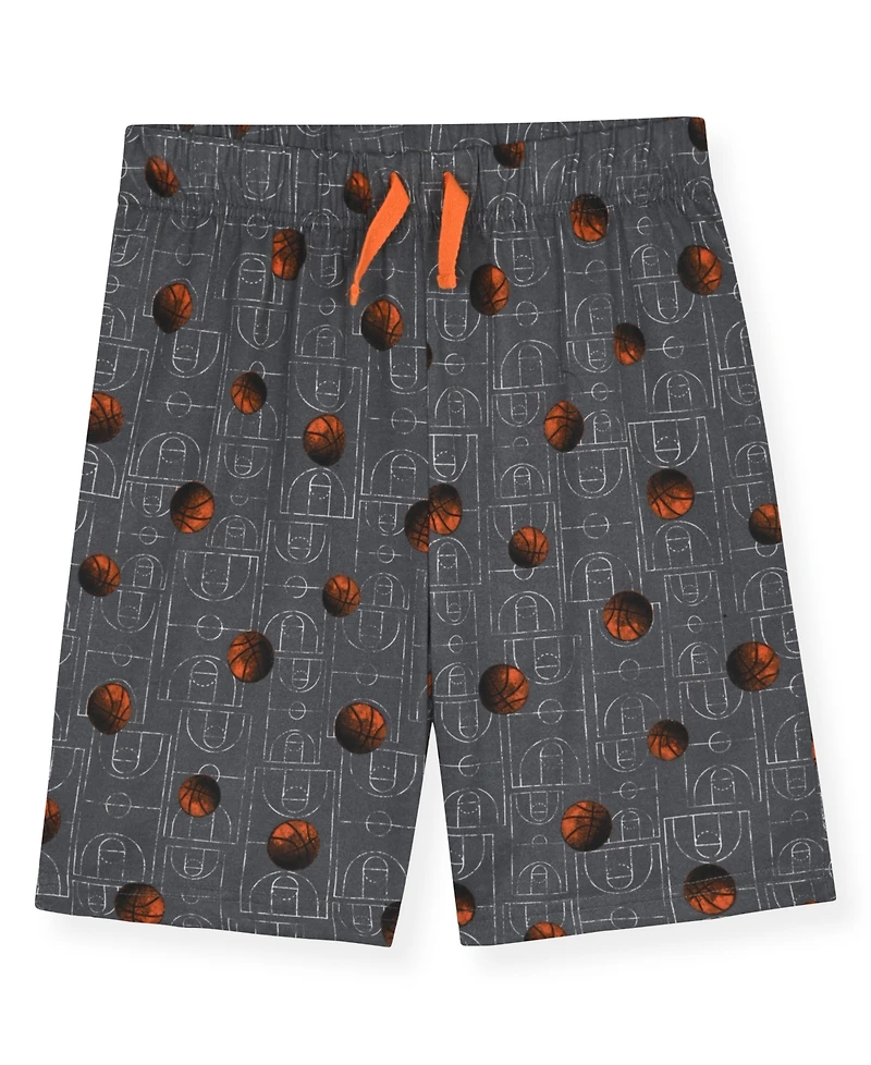 Max & Olivia Boys' 6-16 Slam Dunk Top short Sleeve Graphic and Shorts, 2-Piece Set