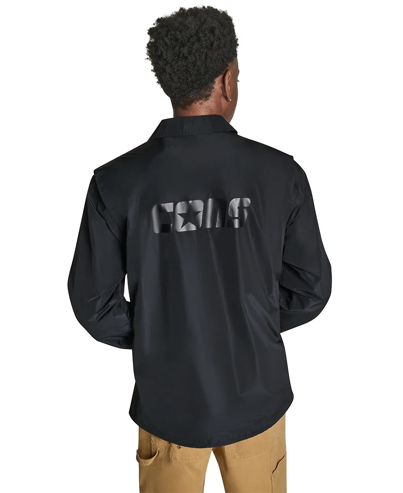 Converse Men's Classic-Fit Snap Closure Jacket