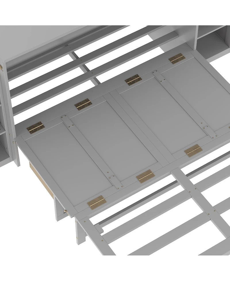 Streamdale Furniture Murphy bed with storage drawers & shelves