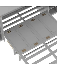 Streamdale Furniture Murphy bed with storage drawers & shelves