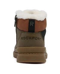 Rockport Boys' Saltoro Lace-Up Boots