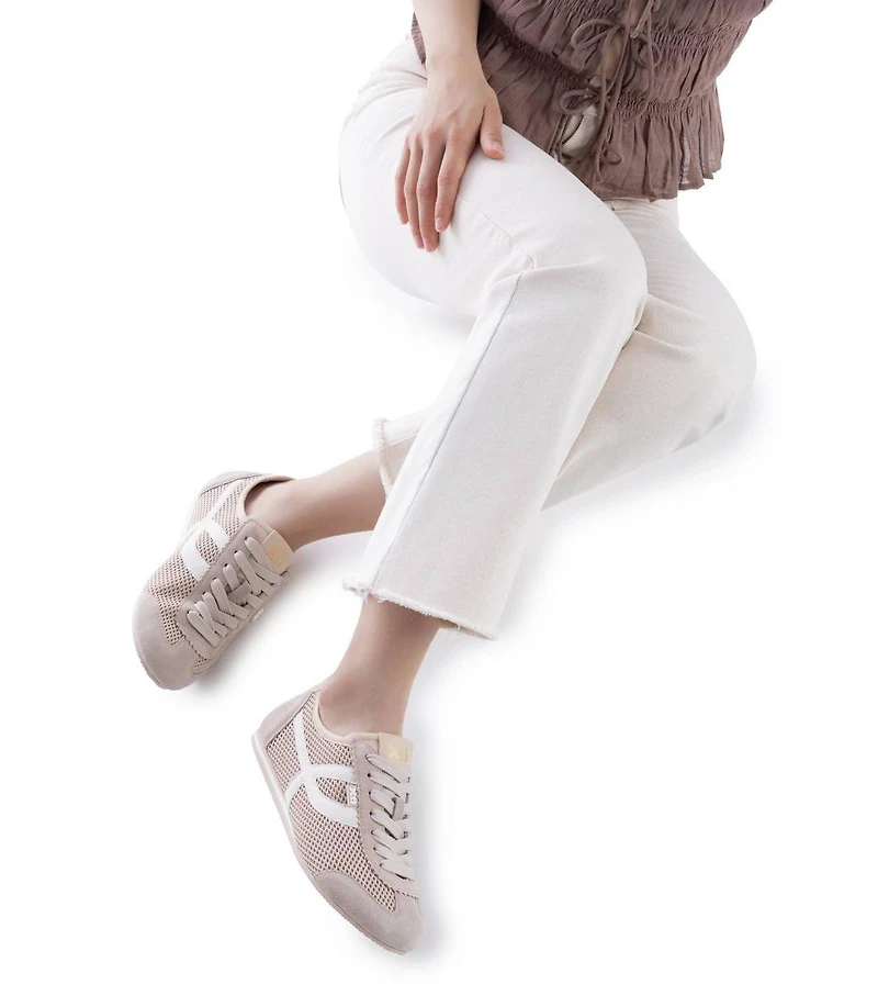 Xti Women's Mesh Lace-Up Sneakers