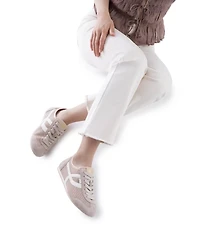 Xti Women's Mesh Lace-Up Sneakers