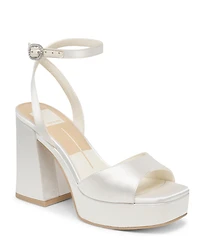 Dolce Vita Women's Felicia Ankle-Strap Two-Piece Platform Sandals